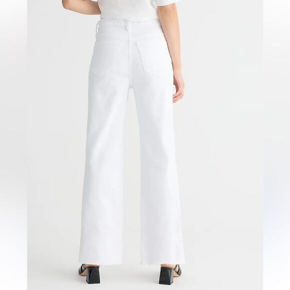 J Crew Slim Wide Leg Jeans 32 - Picture 8 of 15